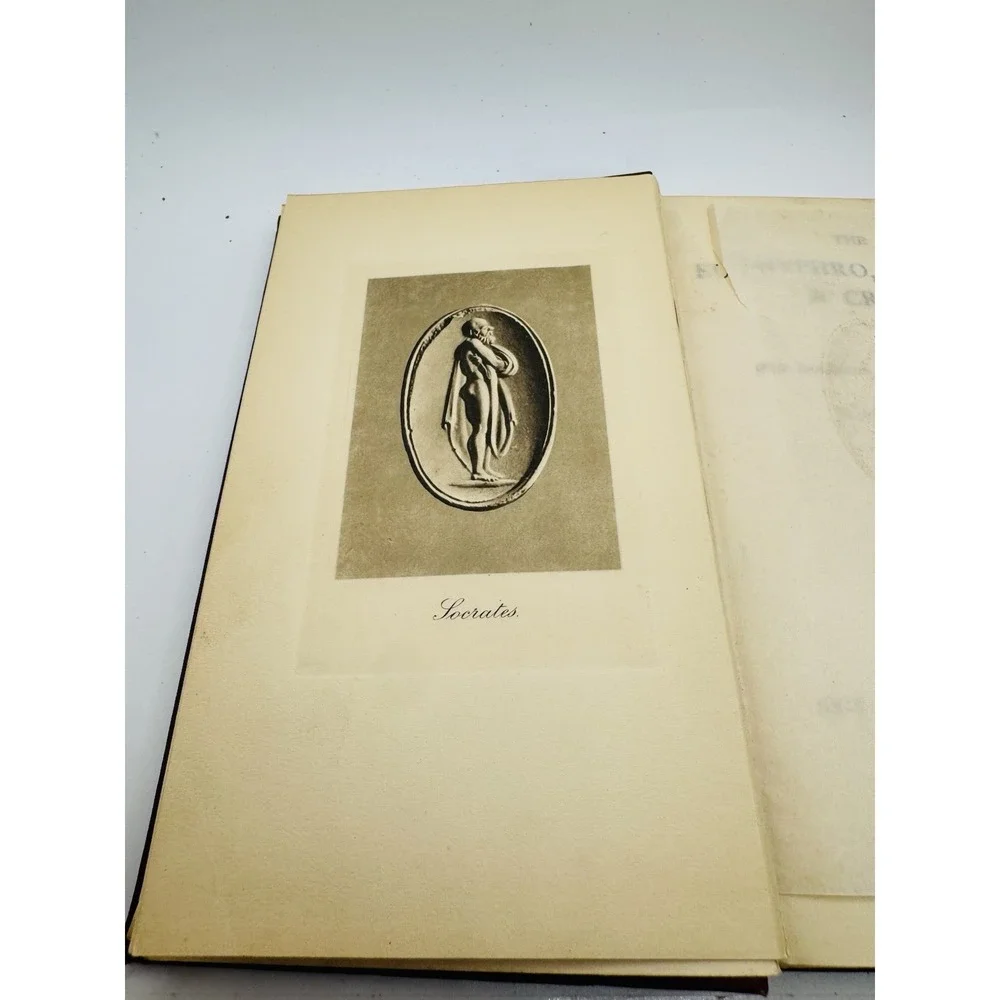 1906 hardcover edition of Euthyphro, Apology, and Crito